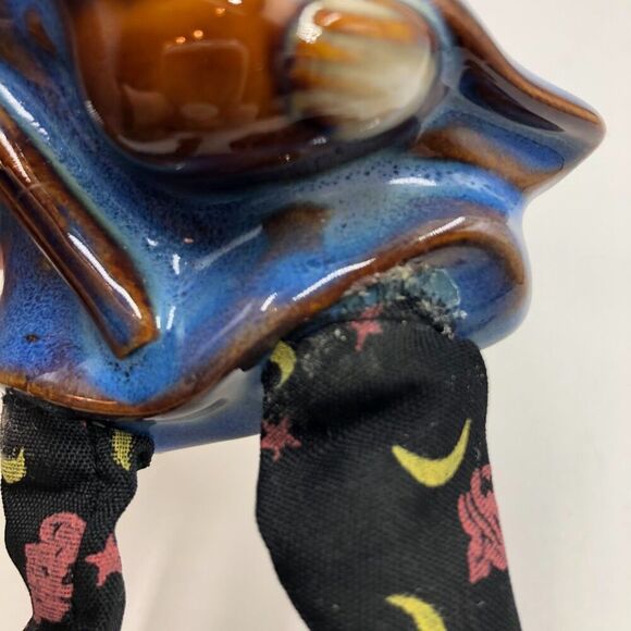 Vintage Witch Shelf Sitter Ceramic Fall Halloween Decoration Spooky Collectible - Picture 10 of 13